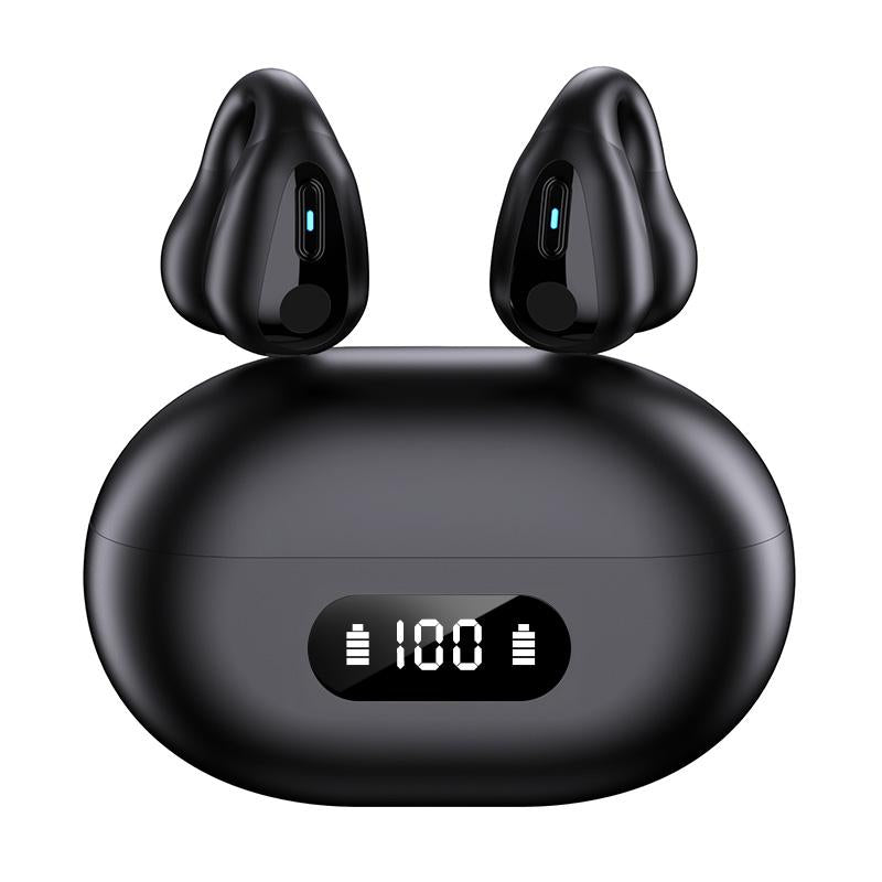 TWS Q80 Wireless Headphones Bluetooth 5.3 Bone Conduction Earphones Earclip-Veeddydropshipping