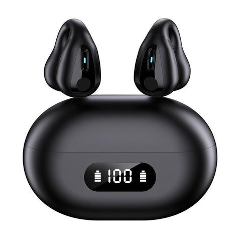 TWS Q80 Wireless Headphones Bluetooth 5.3 Bone Conduction Earphones Earclip-Veeddydropshipping