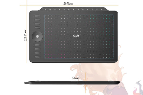 Drawing Graphic Tablet with 8 Express Keys-CO00255-Veeddydropshipping