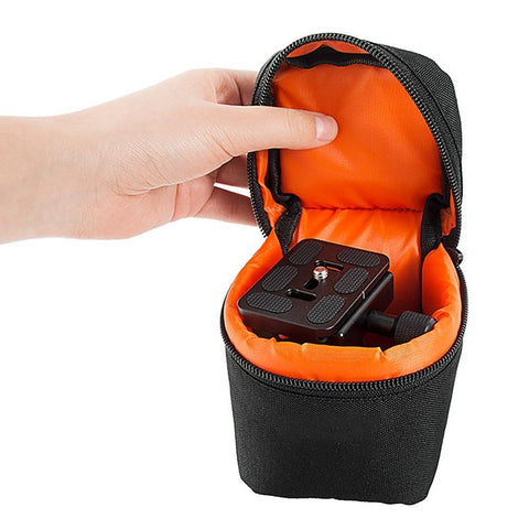 Camera Lens Bag DSLR Padded Thick Shockproof Protective Pouch Case-CE00104-Veeddydropshipping