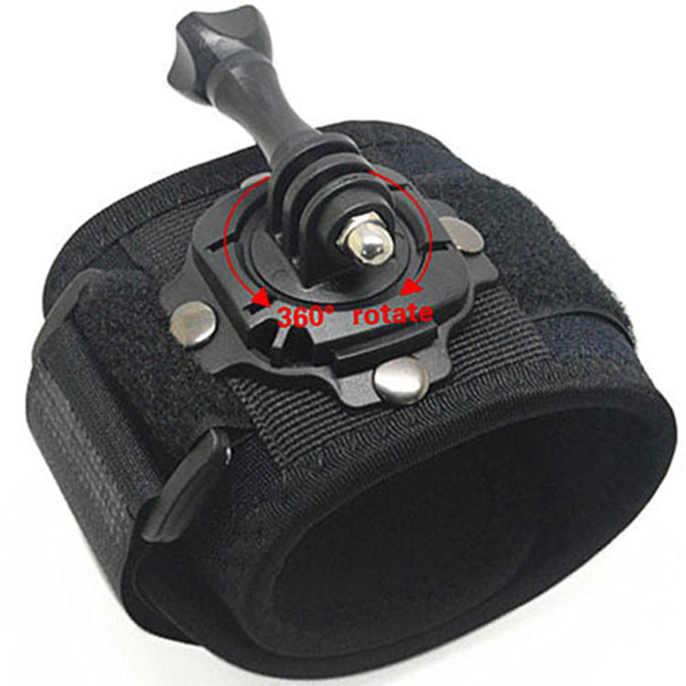 360 Degree Rotation Hand Wrist Strap Band Mount Arm Belt for Gopro Hero 5 3 4 Session -CE00267-Veeddydropshipping