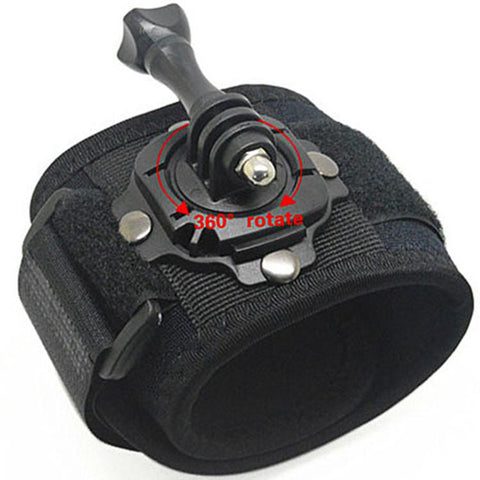 360 Degree Rotation Hand Wrist Strap Band Mount Arm Belt for Gopro Hero 5 3 4 Session -CE00267-Veeddydropshipping
