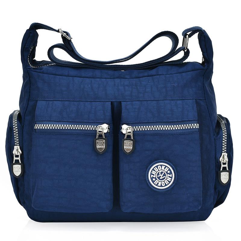 nylon shoulder crossbody bags solid  versatile fashion crossbody  women-BS00145-Veeddydropshipping
