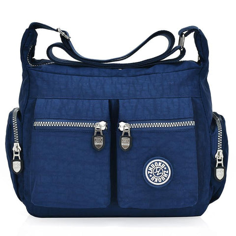 nylon shoulder crossbody bags solid  versatile fashion crossbody  women-BS00145-Veeddydropshipping