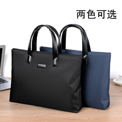handbag with pattern Pu file bag printed logo horizontal-BS00492-Veeddydropshipping
