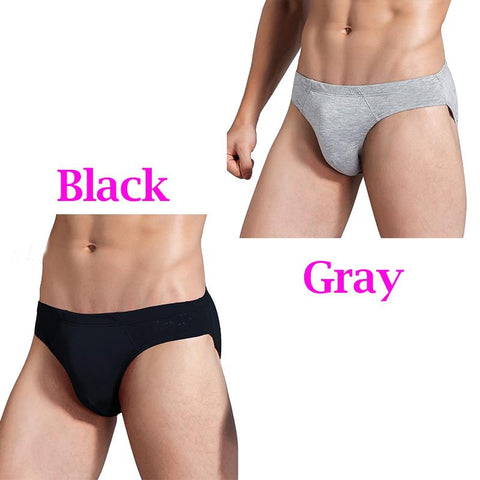 underwear solid color royal blue gray men fashion pants-MF01552-Veeddydropshipping