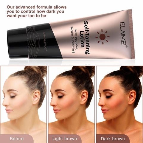 Sunless Self Tanning Body Tanners Cream-BH00304-Veeddydropshipping