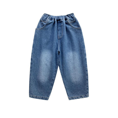 2023 Spring Children&#39;s jeans Kids Trousers Boys fashion loose casual-TB01269-Veeddydropshipping