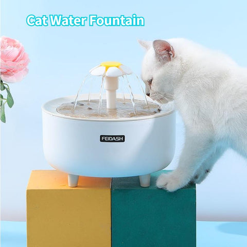 Automatic Circulation Filter Cat Water Fountain-HA01459-Veeddydropshipping
