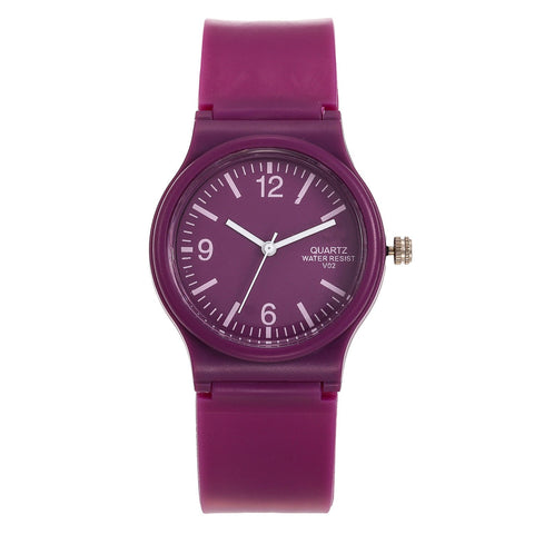 simple Casual Quartz Watch Women Crystal Silicone Watches -JW00948-Veeddydropshipping