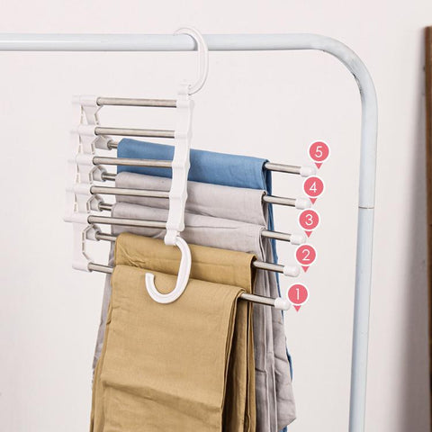 Magic Trousers Rack Closet Storage-HA00874-Veeddydropshipping