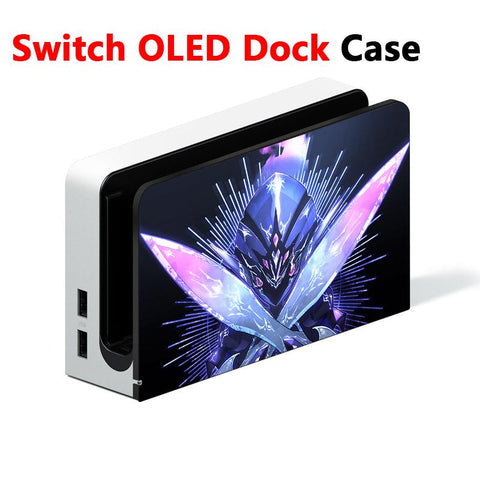PM Scarlet and Violet ABS Protective Case Shell for Nintendo Switch TV Dock-CE01341-Veeddydropshipping