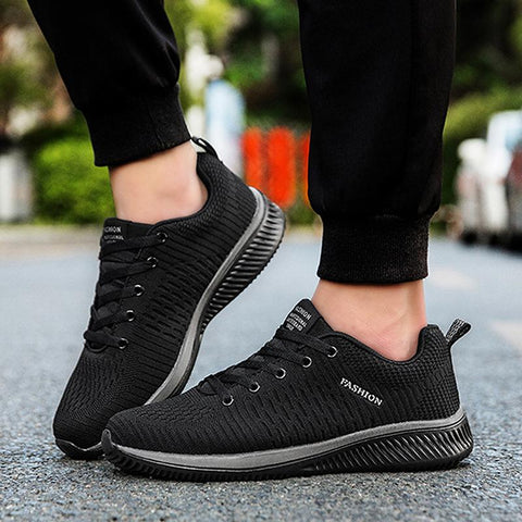 Men Lace Up Sneakers For Men Mesh Spring Summer Male-BS01338-Veeddydropshipping