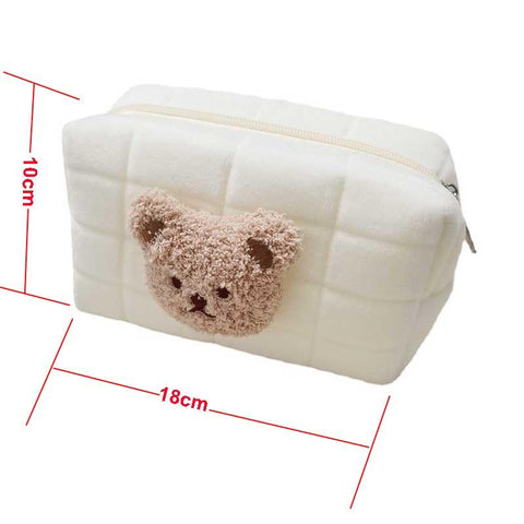 Cute Bear Baby Toiletry Bag Make Up Cosmetic Bags Portable Diaper Pouch-TB00709-Veeddydropshipping