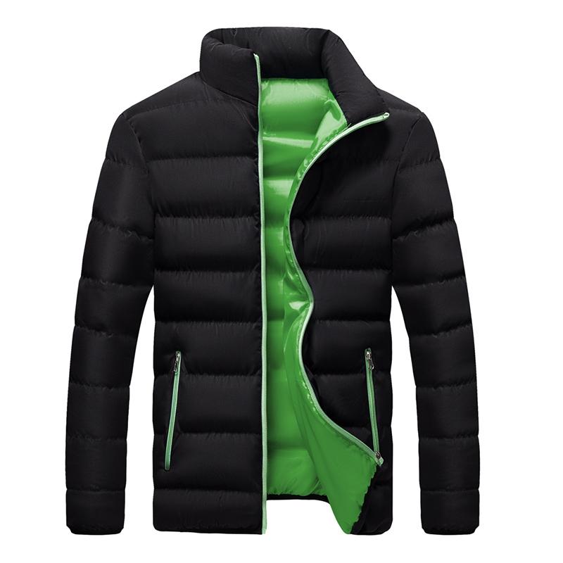 Winter Coat Cotton Coat Thickened Warm Parker Solid-Veeddydropshipping