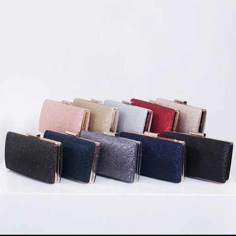 Handbag Champagne Purses Evening Clutch Retro Bling Shoulder Crossbody-BS00103-Veeddydropshipping