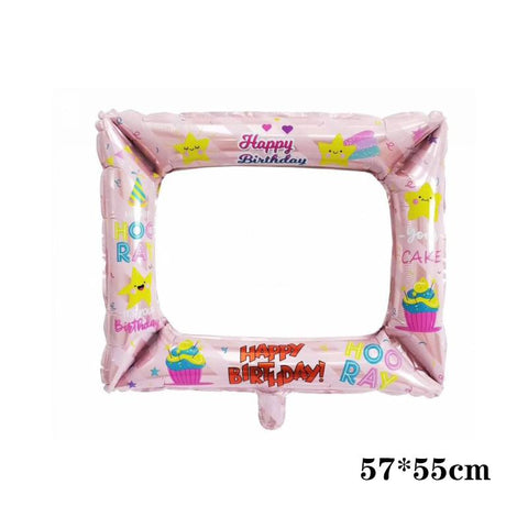 Cartoon Animal Theme With Bear Foil Balloon-HA00611-Veeddydropshipping