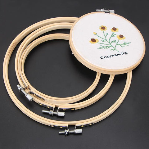 DIY Embroidered Wreath of Bamboo Cross-Stitch Tool-HA00113-Veeddydropshipping
