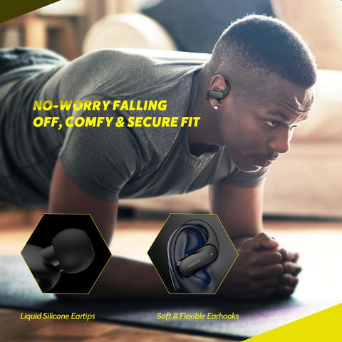 Ture Wireless Earbuds Stereo Earphones Bluetooth-Veeddydropshipping