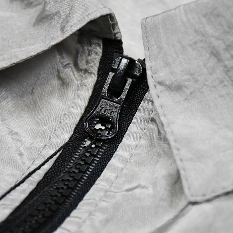 Casual Loose Spring Summer Zipper Pocket Vintage Long-Veeddydropshipping