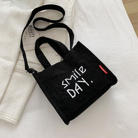 Bag Girl Shopper Fashion Casual Simple Handbag Cute Cartoon-BS00387-Veeddydropshipping