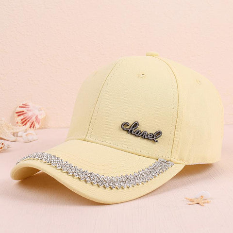 Fashion Rhinestone Belt Baseball Caps-WF01359-Veeddydropshipping