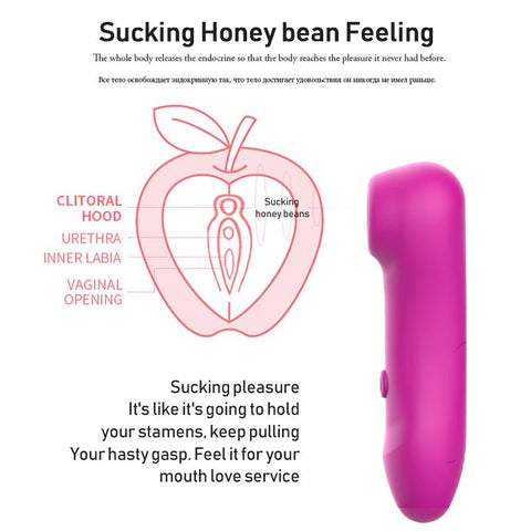 Clitoral Sucker Vibrator Nipple G Spot Sucking Blowjob Clitoris Erotic Stimulator -BH01328-Veeddydropshipping