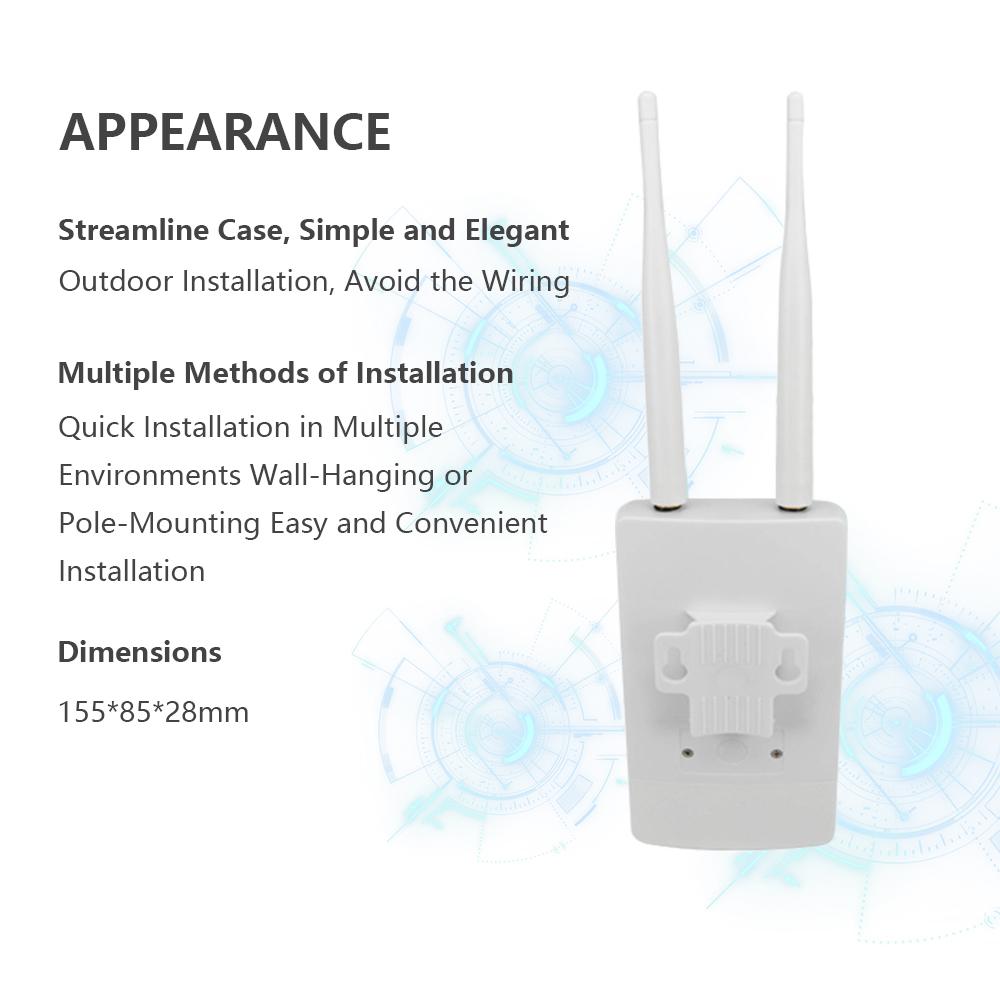 Outdoor Waterproof Smart Wireless Router-CO01459-Veeddydropshipping
