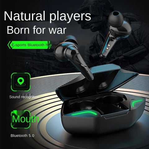 Bluetooth headset wireless stereo binaural in ear -Veeddydropshipping