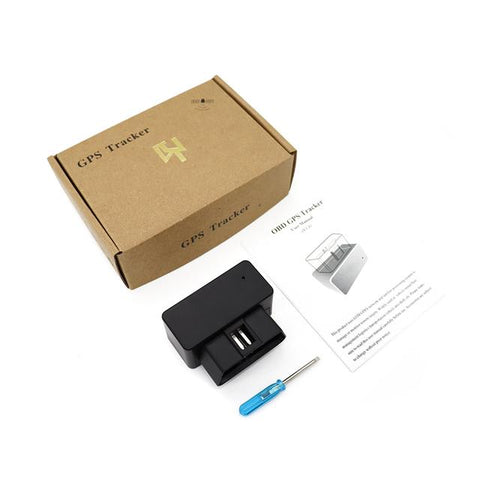 OBD II GPS Tracker Car Mini Plug Play GSM 16 Pin OBD2 Tracking-AM00729-Veeddydropshipping
