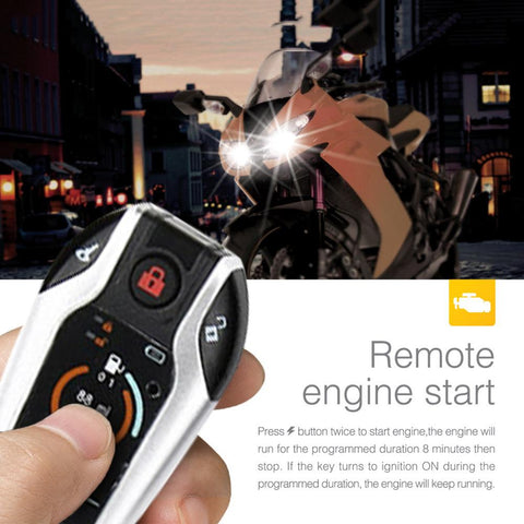 Universal 2-Way Motorcycle Alarm Device Anti-theft System Scooter-AM00599-Veeddydropshipping