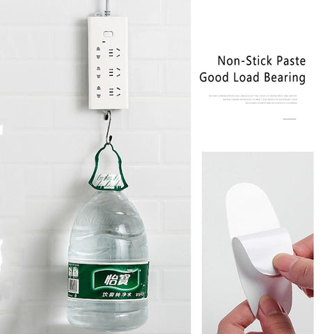 Wall-Mounted Sticker Punch-Free Plug Power Outlet Holder-HA00860-Veeddydropshipping