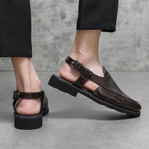 Strap Classics Casual Handmade Fashion Men Dress-BS01455-Veeddydropshipping