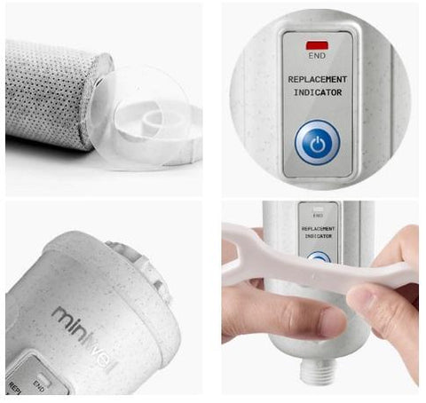 Shower Water Filter System-High Output Purifier-HA01014-Veeddydropshipping