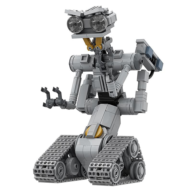 MOC Movie Shorted-Circuits Military Emotional Robot Building Block-TB01495-Veeddydropshipping