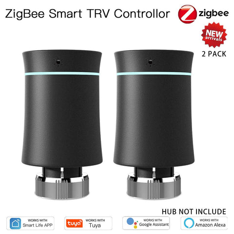 TRV ZigBee 3.0 Tuya New Radiator Actuator Valve Smart Programmable -CE00628-Veeddydropshipping