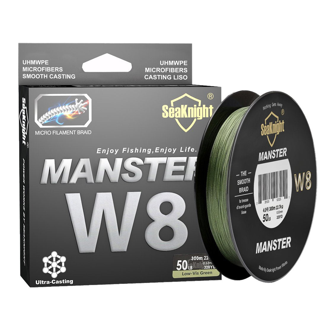 SeaKnight Brand MONSTER/MANSTER W8 Fishing Line 150M 300M 500M 8 Strands -OS00319-Veeddydropshipping