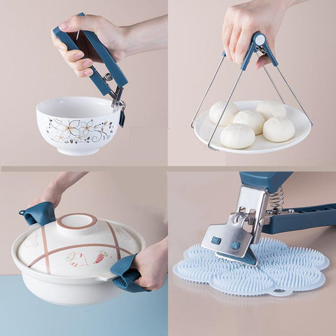 Anti Scalding Bowl Metal Clip Heat Resistant-HA01357-Veeddydropshipping