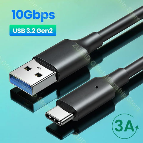 10Gbps USB3.2 to USB Type C SuperSpeed Data Cable for SSD M2 Enclosure NVME M2 3A-PA01026-Veeddydropshipping