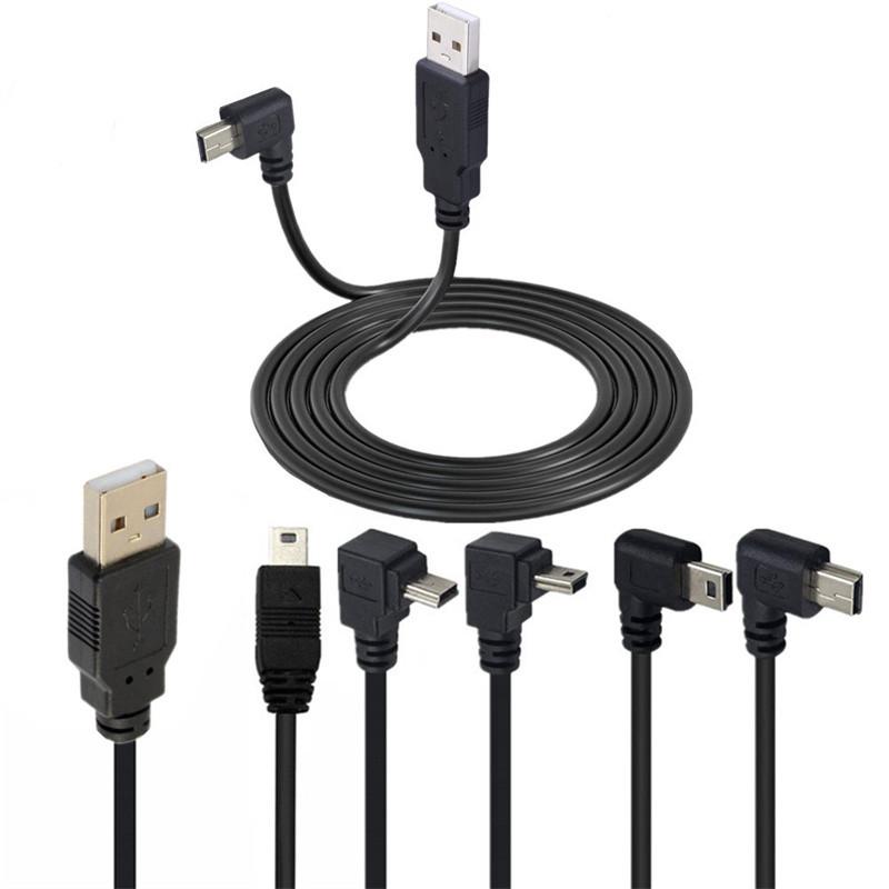 USB 2.0 Male to Mini USB UP Down Left Right Angled 90 Degree Cable-CE00002-Veeddydropshipping