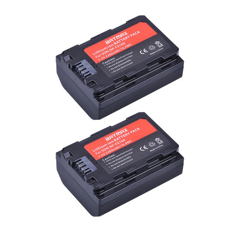 2Pcs 2280mAh NP-FZ100 NPFZ100 NP FZ100 Battery + LED Dual USB Charger -CE00294-Veeddydropshipping