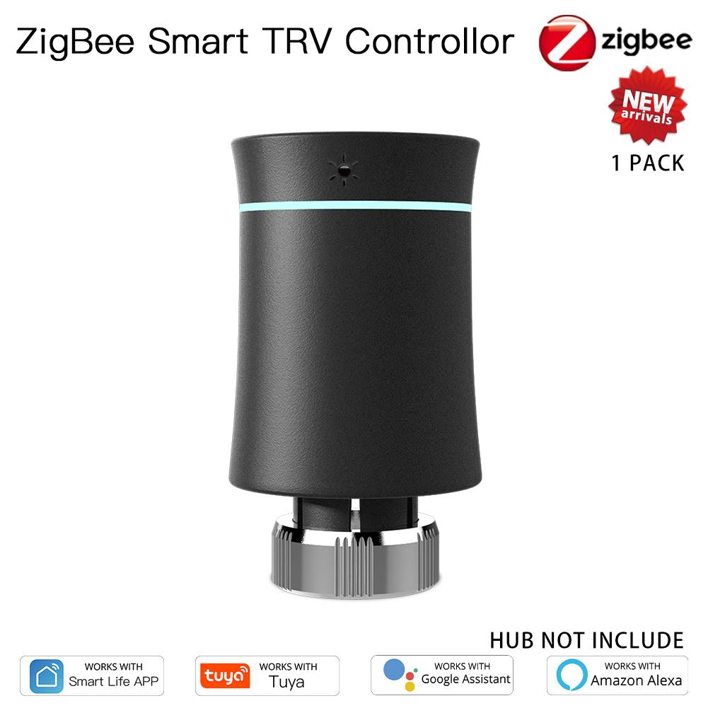TRV ZigBee 3.0 Tuya New Radiator Actuator Valve Smart Programmable -CE00628-Veeddydropshipping
