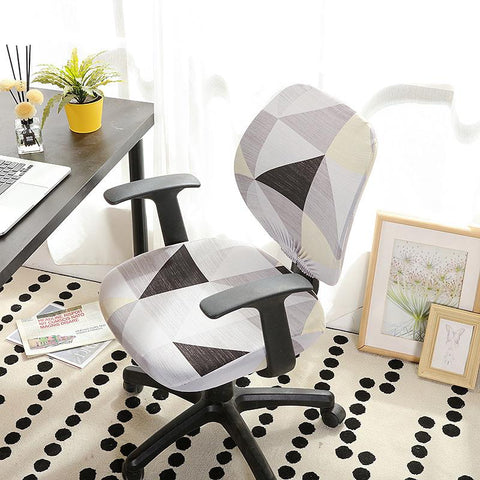 Elastic Armchair Computer Chair Cover Stretch Spandex-HA00404-Veeddydropshipping