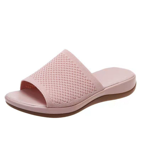Women Shoe Slip On Breathable Sandals Ladies Slipper Elegant-BS00867-Veeddydropshipping
