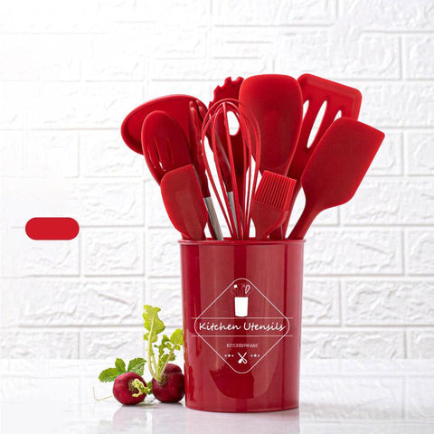Non-stick Silicone Kitchenware Cooking Utensils Set-HA01943-Veeddydropshipping