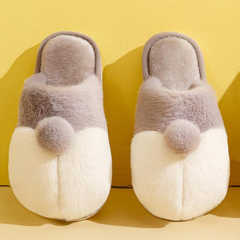 Slippers Plush Warm Indoor Men and Women Couples Cute-BS01278-Veeddydropshipping