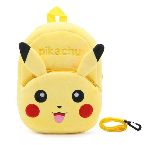 TAKARA TOMY Pokemon Kawaii Pikachu Plush Backpack-TB00070-Veeddydropshipping