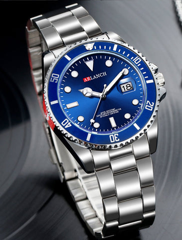 Luxury Mens Watches Stainless Steel Business Waterproof-JW00619-Veeddydropshipping
