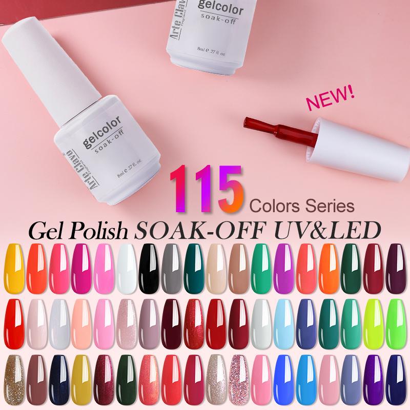 Gel Polish Semi Gel Varnish For Nails Manicure Nail Art -BH00982-Veeddydropshipping