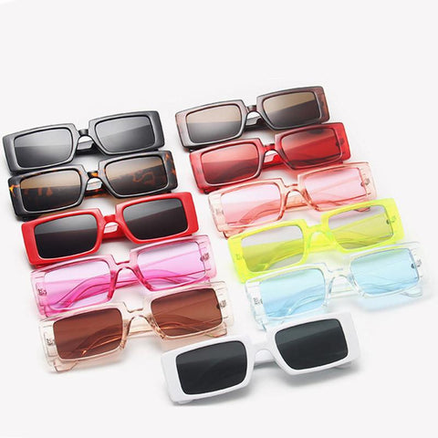 Square Retro Women Vintage Sun Glasses-WF01298-Veeddydropshipping